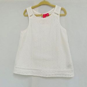 Lilly Pulitzer Girls Eyelet Top